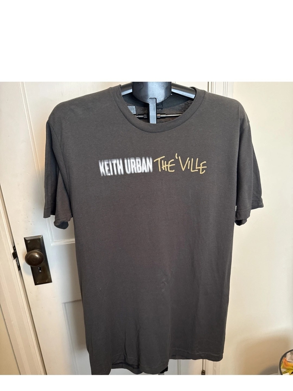 Tultex Black Keith Urban "The'Ville" Graphic Tee